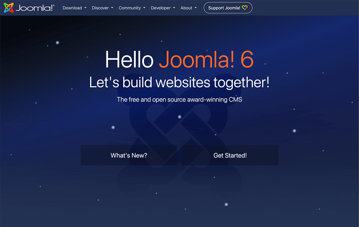 Site Joomla! 6